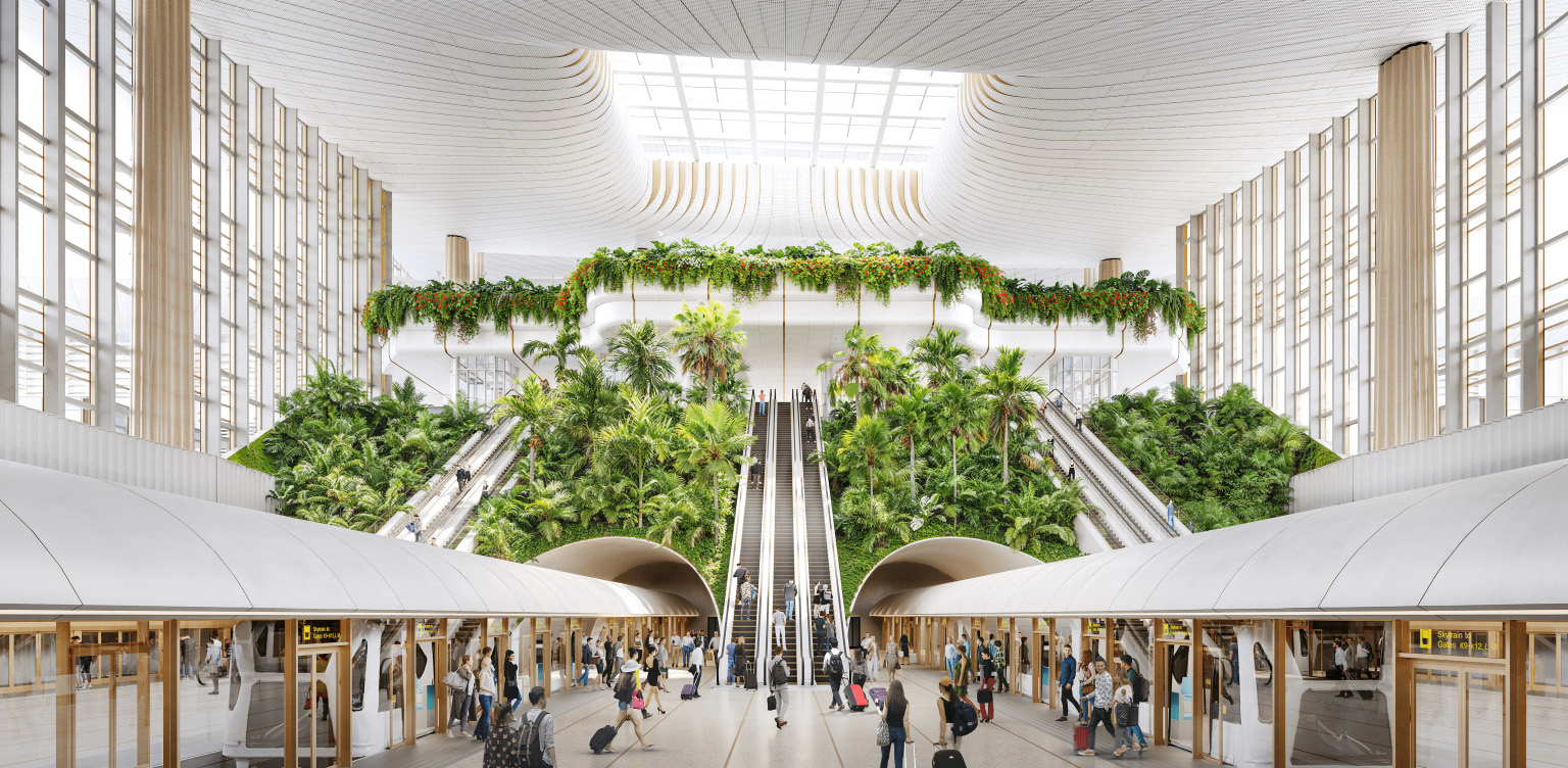 Interior Terminal 5 Changi Airport