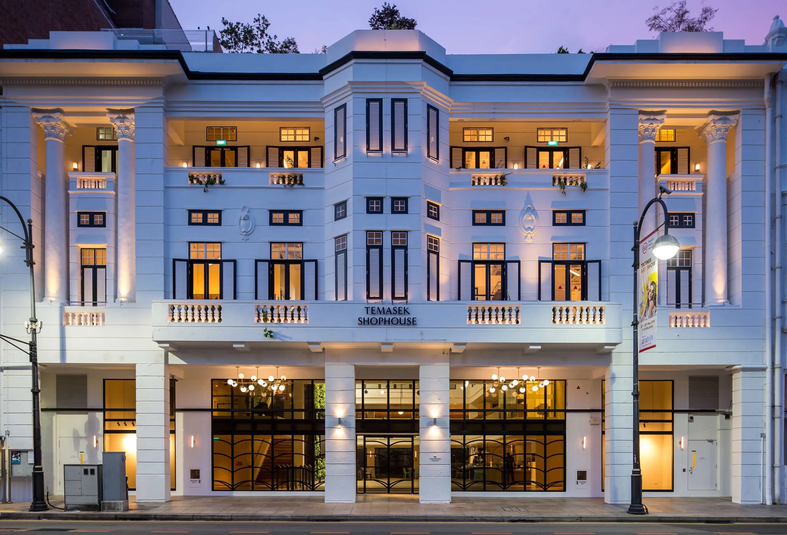 Restoring The Art Deco Masterpiece of Temasek Shophouse