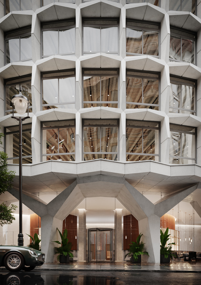 Arrival area of Space House